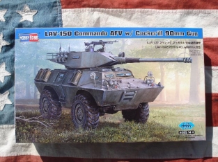 HobbyBoss 82421 LAV-150 Commando AFV w/Cockerill 90 mm Gun